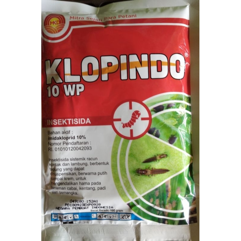 INSEKTISIDA KLOPINDO 10 WP 100 GRAM