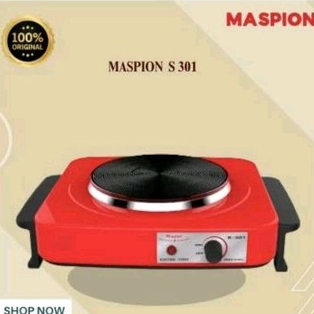 kompor listrik Maspion s301 1 tungku kompor listrik Maspion s301