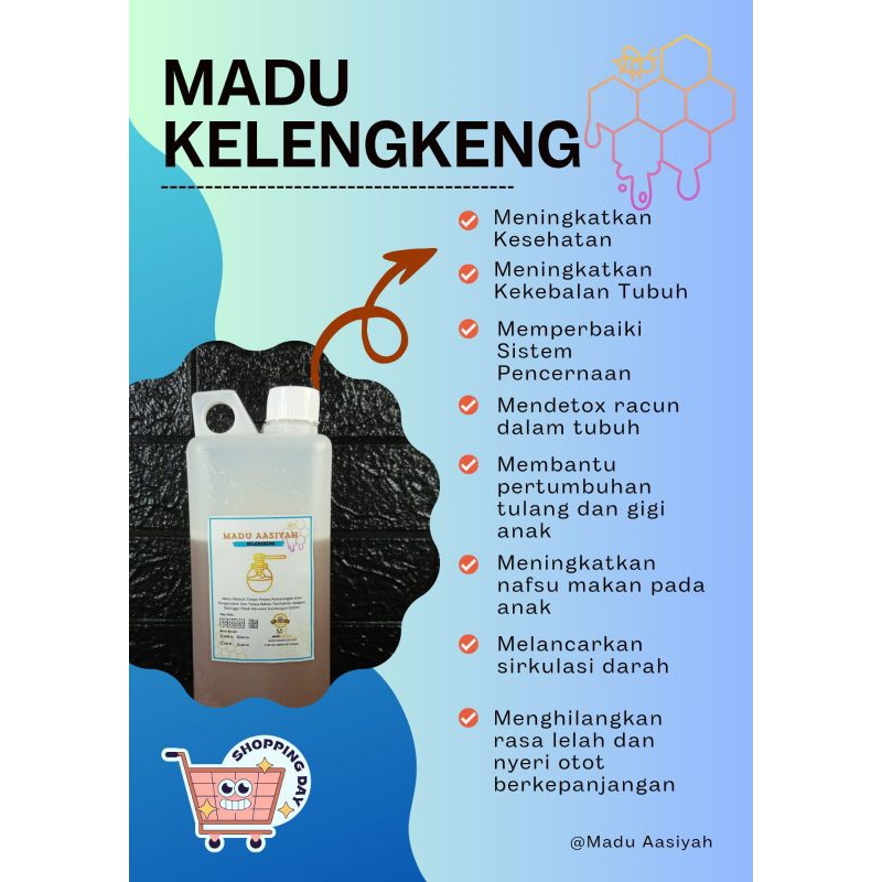 

Madu Asli Madu Kelengkeng 1000 gram