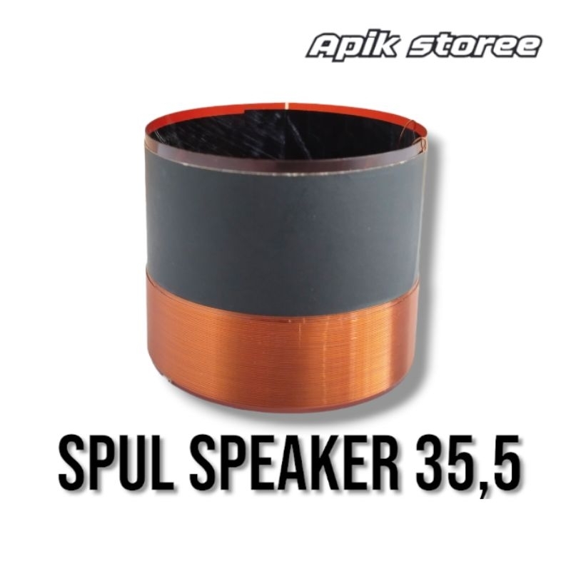 SPUL SPEAKER 35,5 MM NELC CANON 12 INCH SPOOL SPOL COIL SPEAKER 1230 CANON