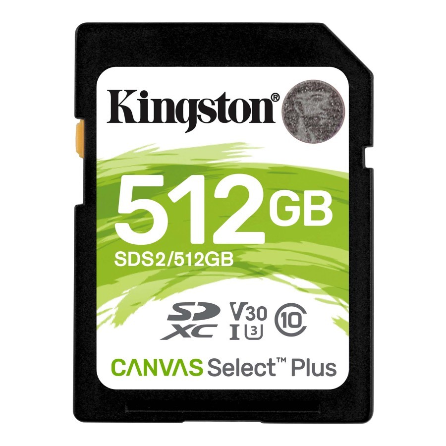 Kingston Canvas Select Plus SD Card 512GB 100MBps [SDS2/512G]