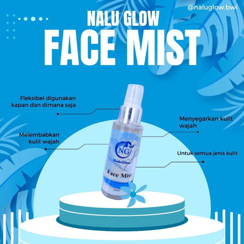 FACEMIST || NEW PRODUCT NALU GLOW || NALU GLOW BPOM || SKINCARE AMAN
