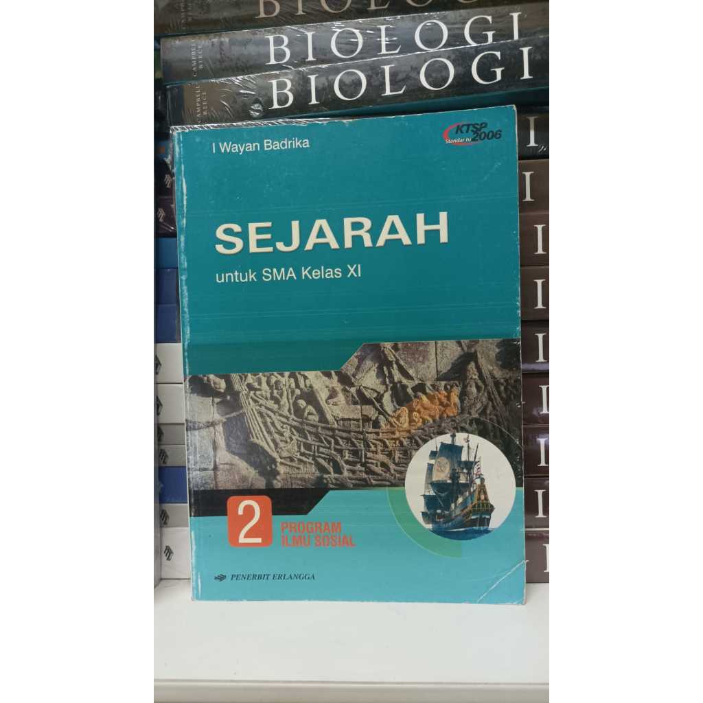 BEST SELLER ORIGINAL SEJARAH UNTUK SMA KELAS XI PROGRAM ILMU SOSIAL  ERLANGGA