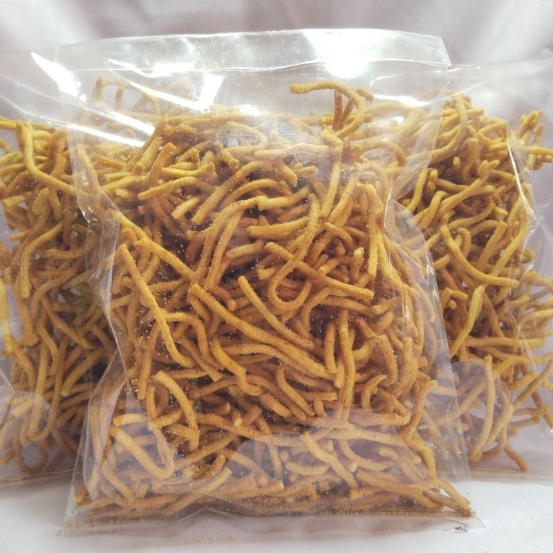 

Stik Nadya 250g / Cemilan Pedas Mie Lidi / Sistik Bawang Pedas