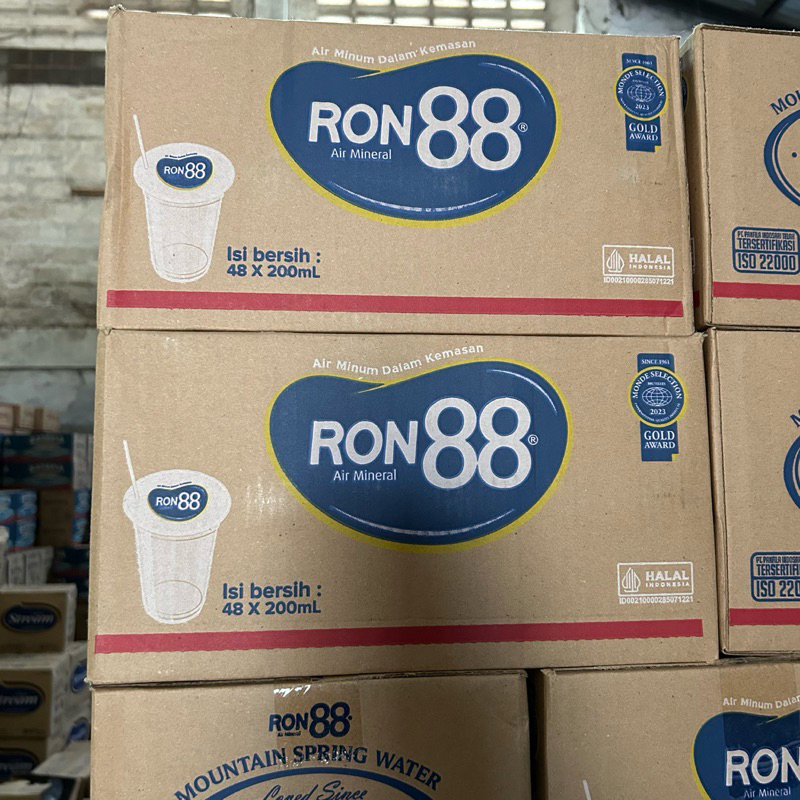 

ron 88 200ml 1 dus isi 48 cup