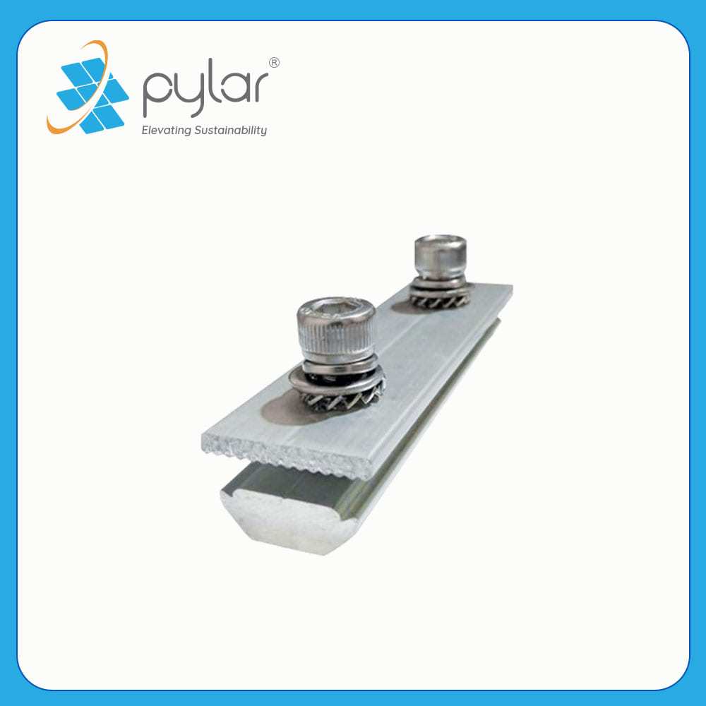 Rail Splice 120mm - solar panel