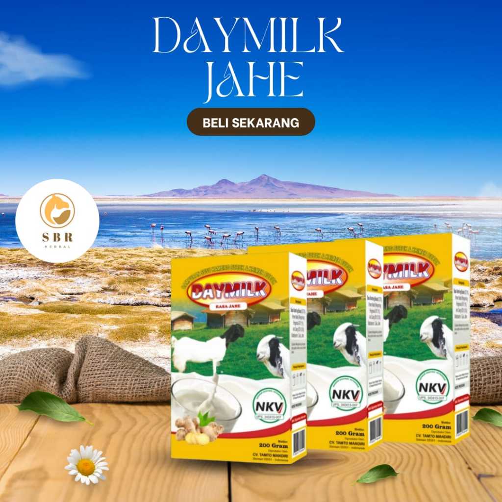 

Paket 3 Kotak Susu Kambing Etawa Daymilk Rasa Jahe