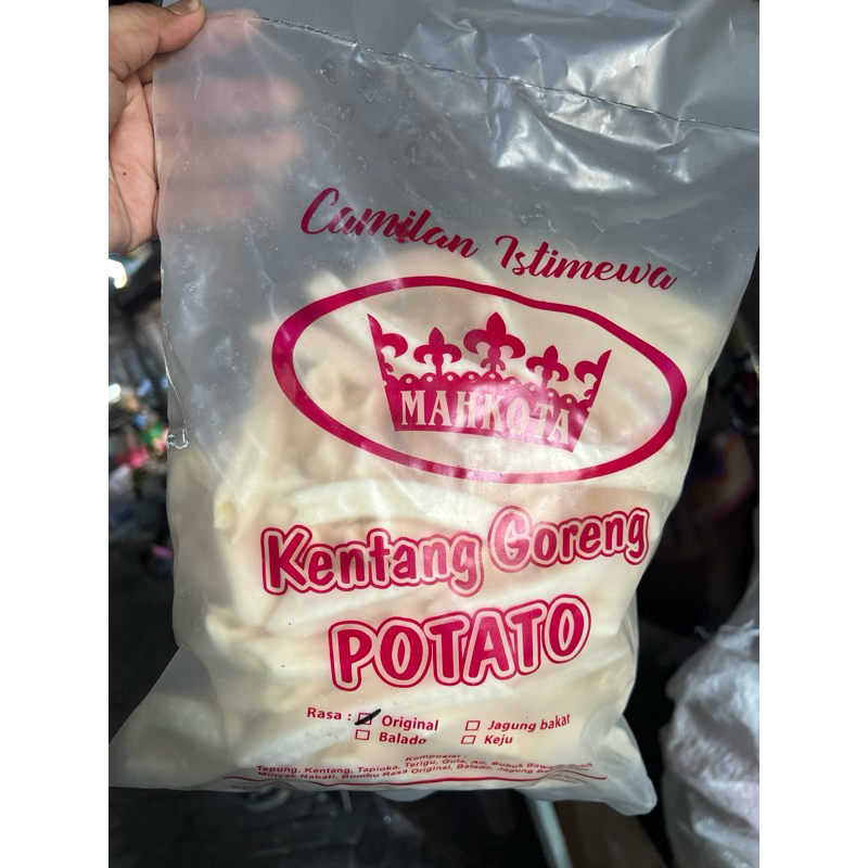 

mahkota potato ecer