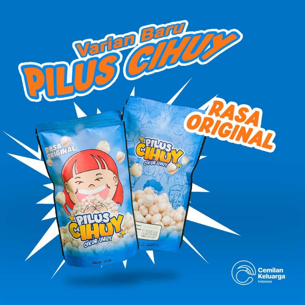 

CEKELIN PILUS CIKUR UHUY (PILUS CIHUY)-CEMILAN PILUS RASA ORIGINAL 50GR