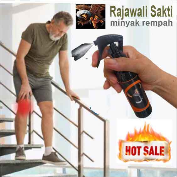 nyeri sendi lutut asam urat segera semprot Rajawali minyak rempah