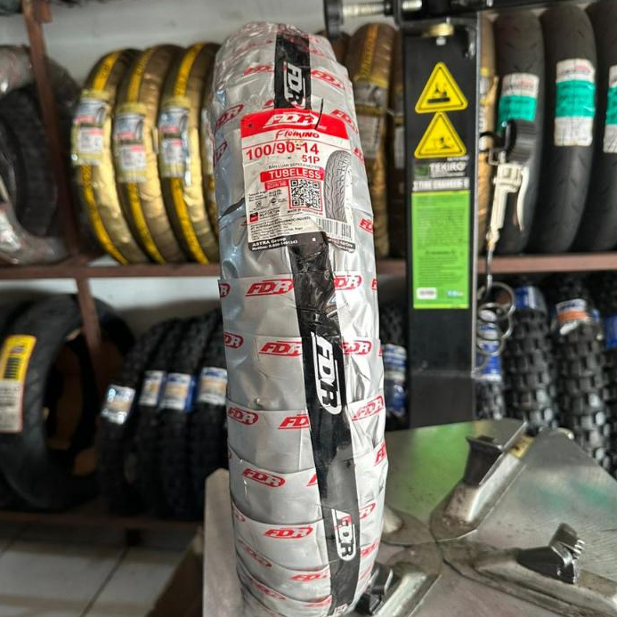 BAN LUAR FDR FLEMINO 100/90-14 TUBELESS