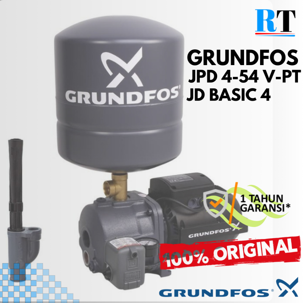 MESIN JET PUMP GRUNDFOS JPD 4-54 V-PT JD BASIC 4