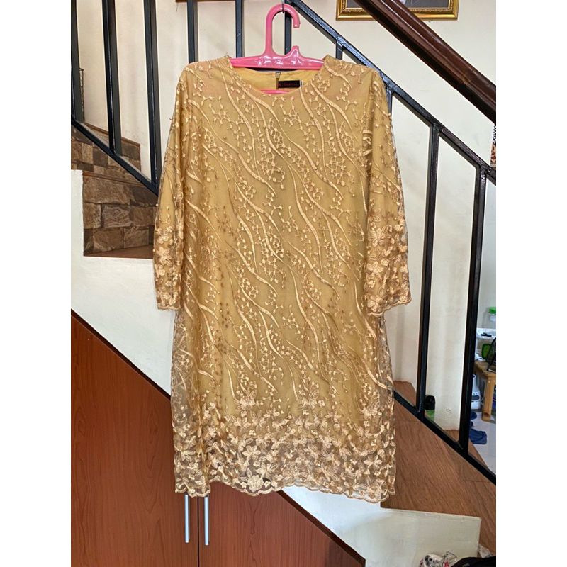 KEBAYA TUNIK MUSTARD
