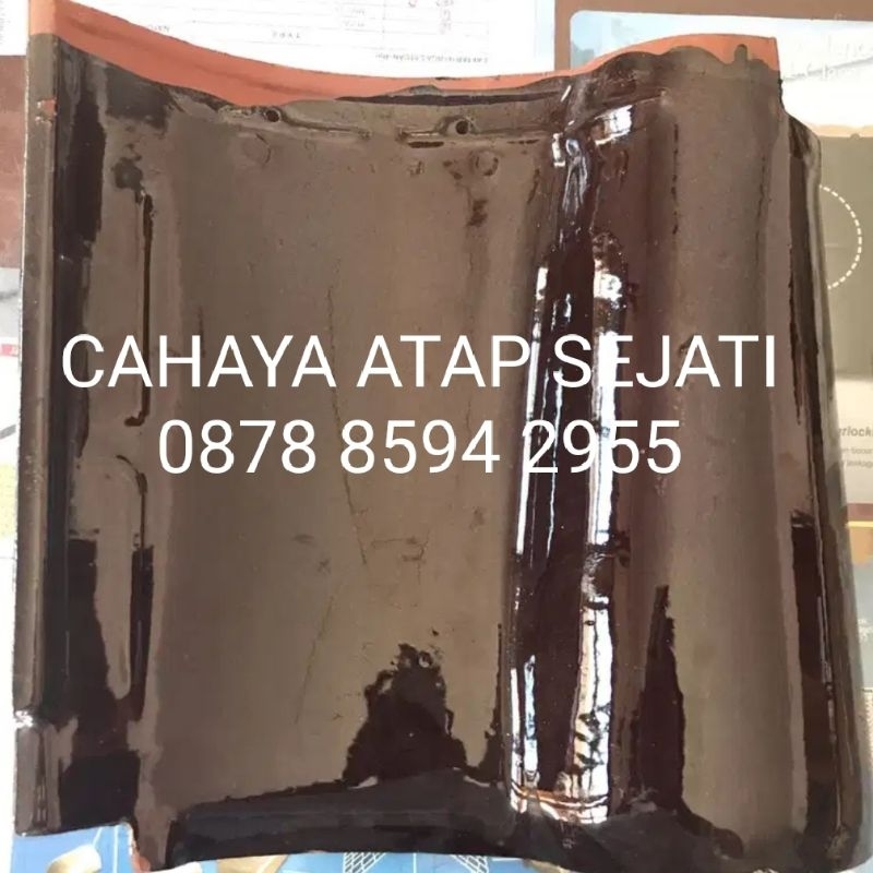 Genteng Keramik KIA Cocobrown Tali Hitam