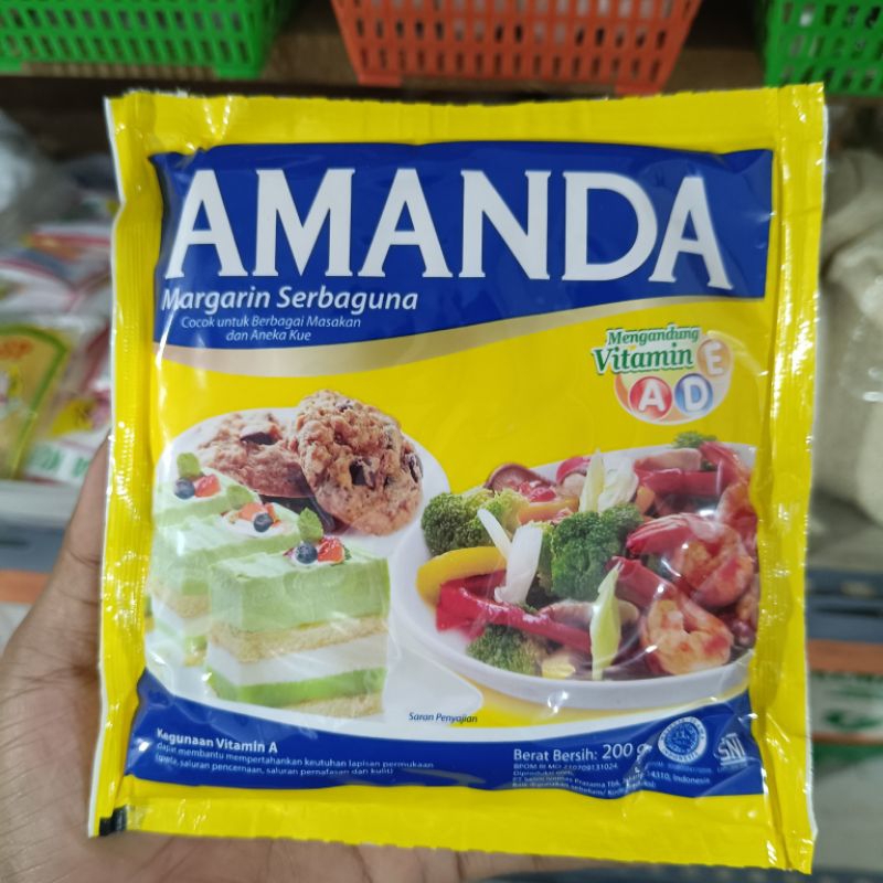 

Margarin Amanda 200 Gr - Margarin kemasan - Amanda