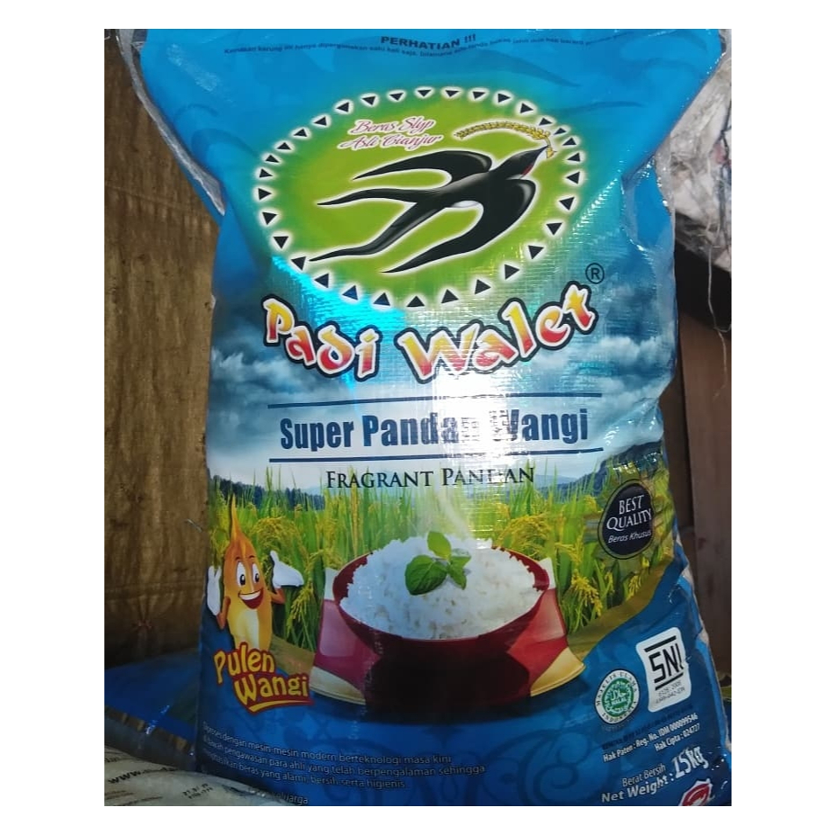 

beras pandan wangi cianjur cap walet