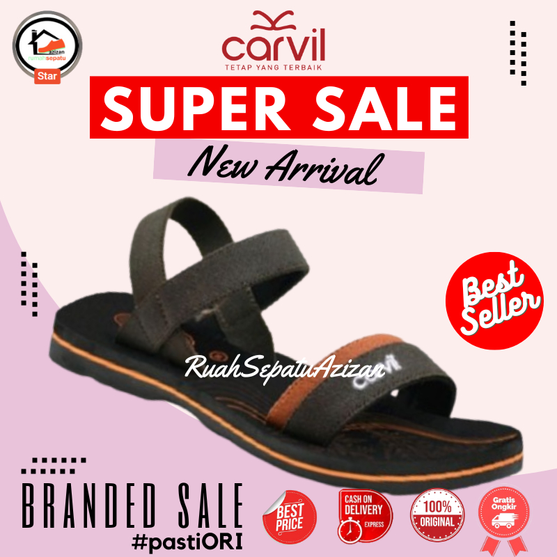 Carvil Missy TB | Sandal Tali Gunung Wanita | Sendal Tali Wanita Original CARVIL