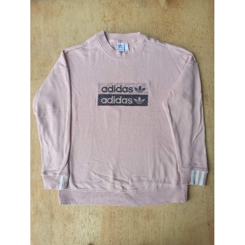Crewneck Adidas Treefoil Bordir Second Original