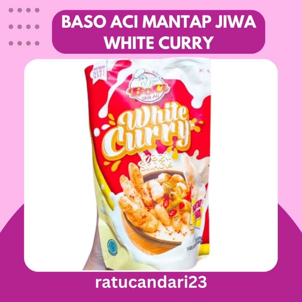 

Boci mantap jiwa white curry