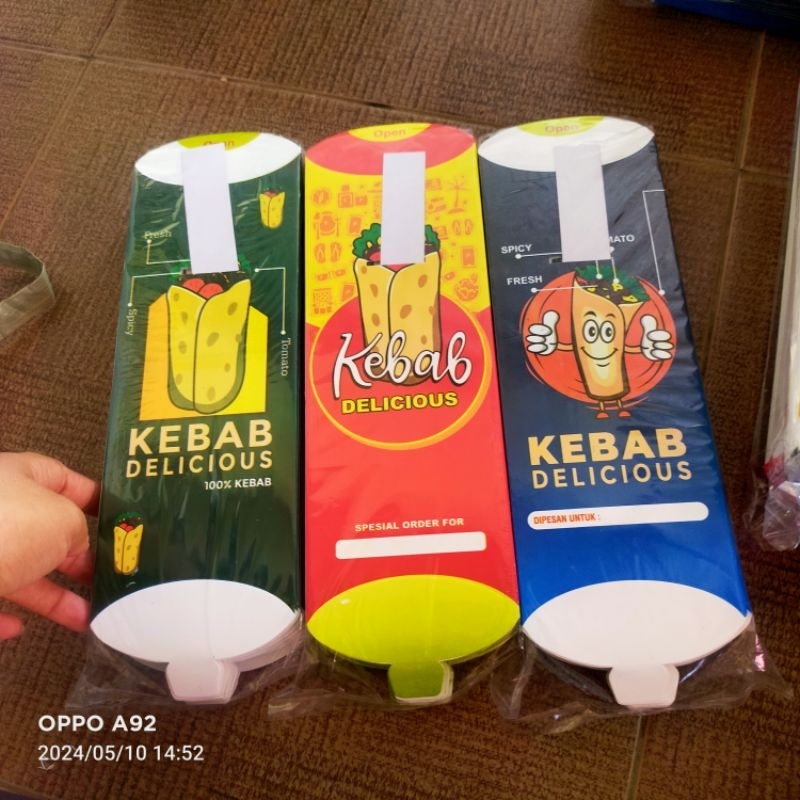 

kertas kebab / kemasan kebab isi 50pcs