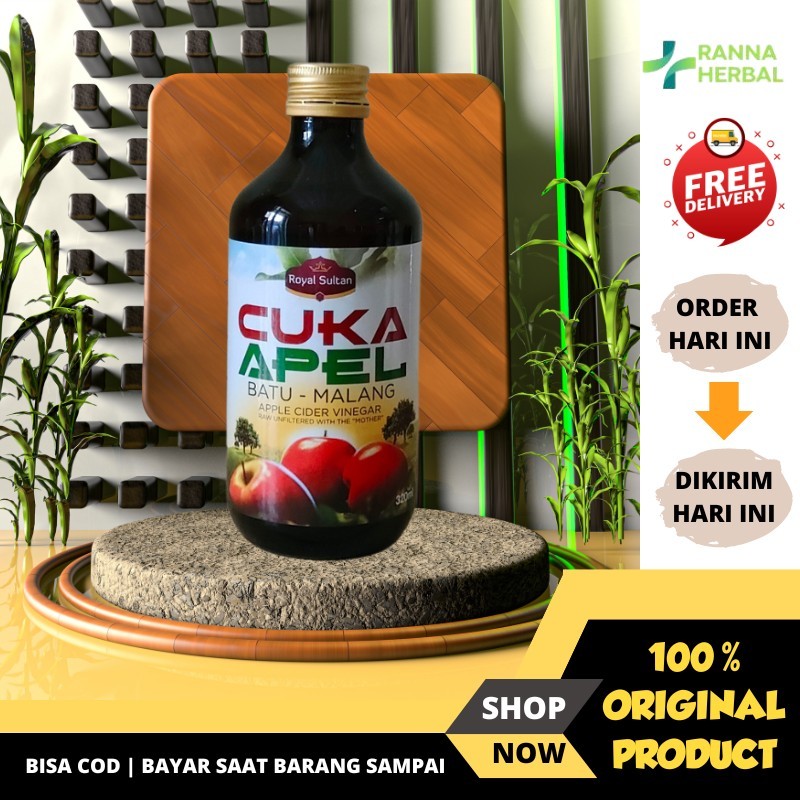 

Cuka Apel Royal Sultan Natural Apple Cider Vinegar With The Mother