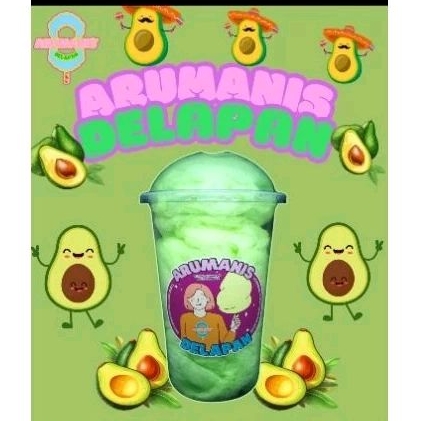 

Rasa Alpukat Permen Kapas Gulali Harumanis Cemilan Cotton candy Arumanis8