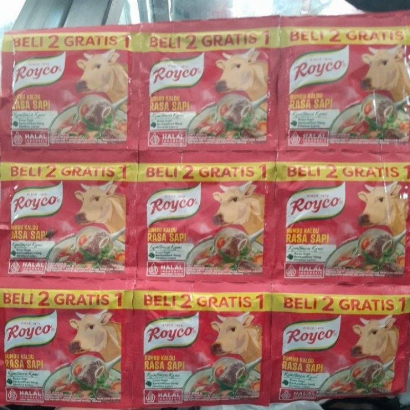 

royco sapi 1 pak isi 36 stok terbatas