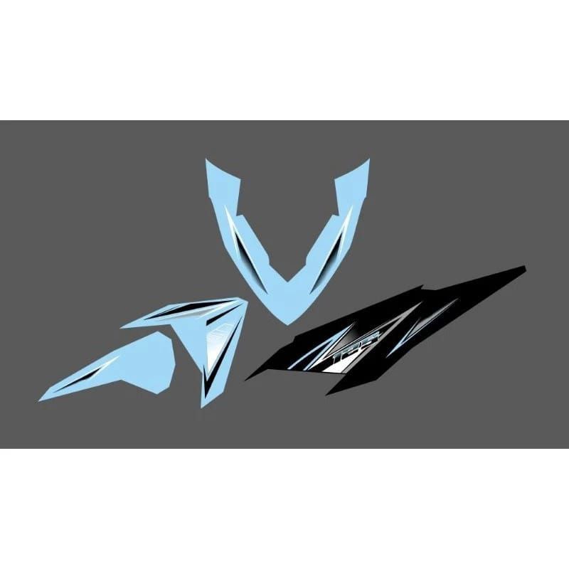 striping transparan vario led old125_150 desain simple