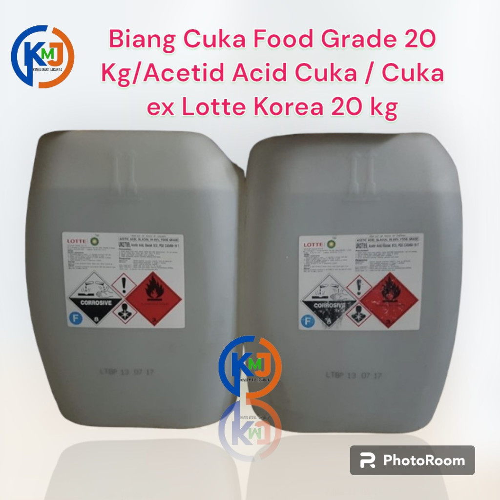 

TERLARIS Biang Cuka Food Grade /Acetid Acid Cuka ex Lotte Korea @30 kg,cuka makanan