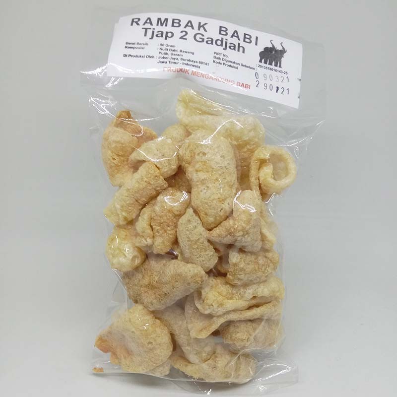 

TJAP 2 GADJAH RAMBAK BABI 60 G
