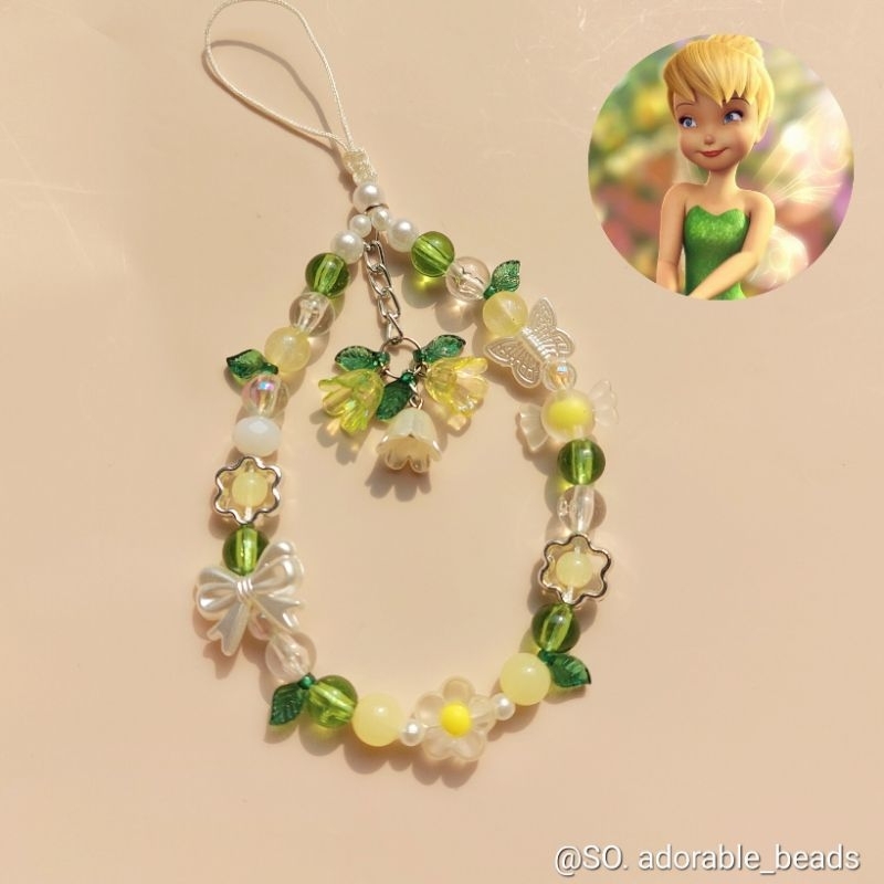 Phone Strap / Phone Charm | Pixie Hollow Strap Phone / Tinkerbell Series