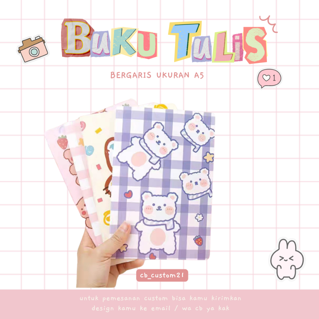 

Buku Tulis Bergaris