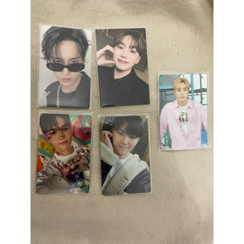PC Album Face The Sun Seventeen Mingyu, Jeonghan, Vernon, Woozi, Dino