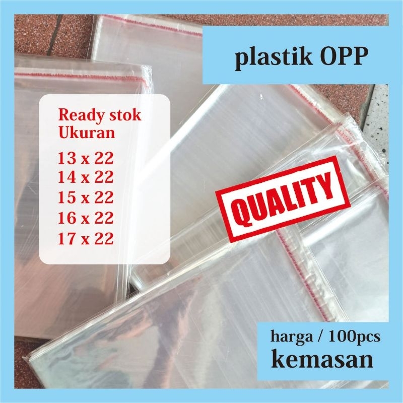 Plastik OPP / Plastik kemasan / Plastik Lem / Kemasan undangan