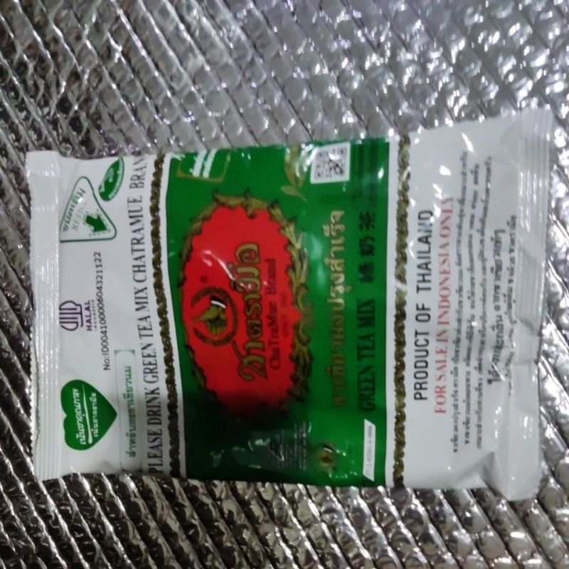 

Thai Green Tea ChaTraMue 200Gr Original BPOM