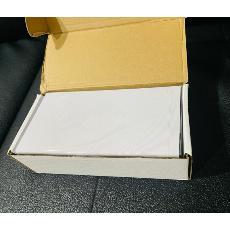 

PVC BLANKCARD 1 BOX, PVC POLOS NOCO, KARTU ID CARD PUTIH