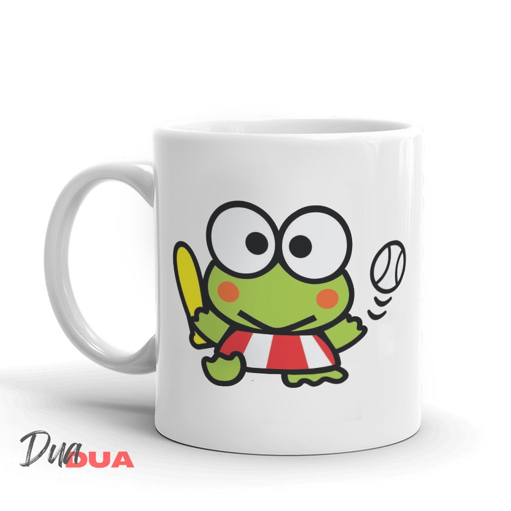 Mug gelas keroppi softball