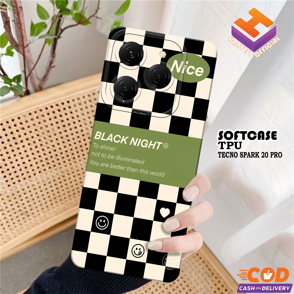 Case Hp Tecno Spark 20 Pro - Softcase Tecno Spark 20 Pro - Casing Tecno Spark 20 Pro - Kesing Tecno 