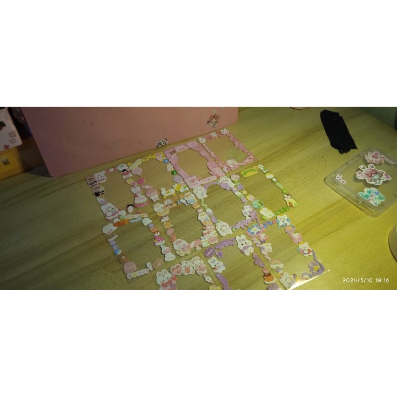 

inner sleve deco stiker~~~ popcorn tebel