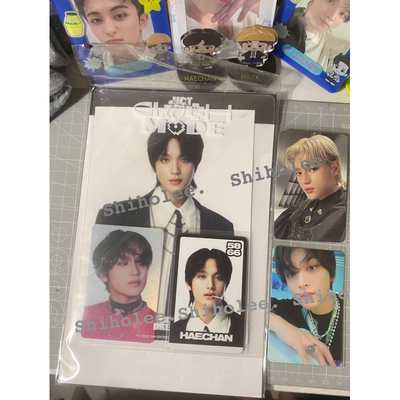 Pc HAECHAN Tc glitchmode ver B korek hologram Postcard