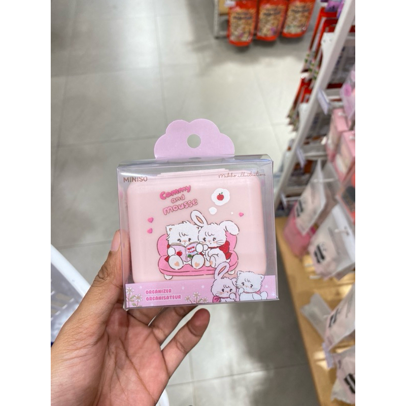 Miniso organizer mini storage multifunction / kotak mini multifungsi / drugs storage / kotak obat / 