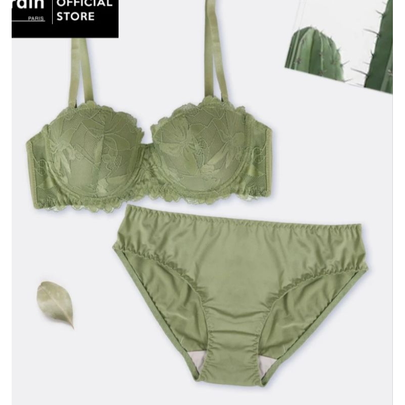 Pierre Cardin Bra Set Hijau