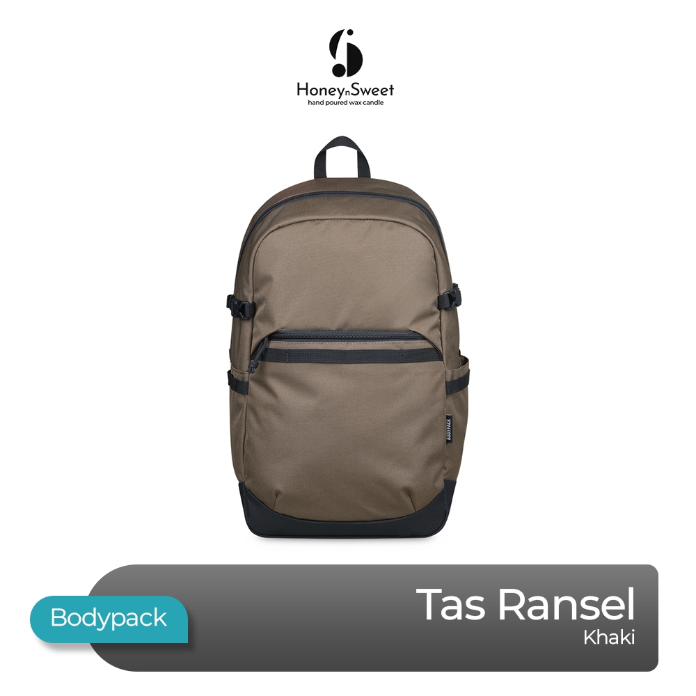 Tas Ransel Bodypack Remedy Bag Backpack Laptop 14inch 15L - Khaki
