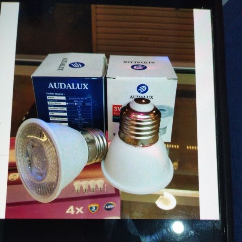 LAMPU HALOGEN LED 3 WATT MR 16 SPOTLIGHT SPOT SOROT E27