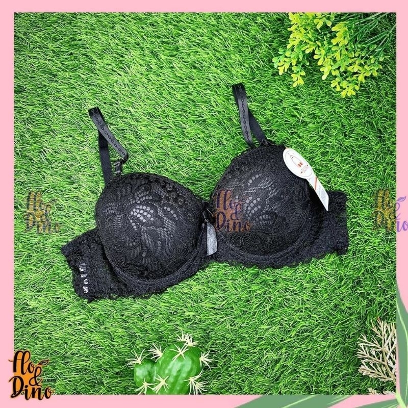 Bra Berkawat Busa Tebal Full Burkat Bra Sexi Push Up Super Montok Super Tebal Kait 3