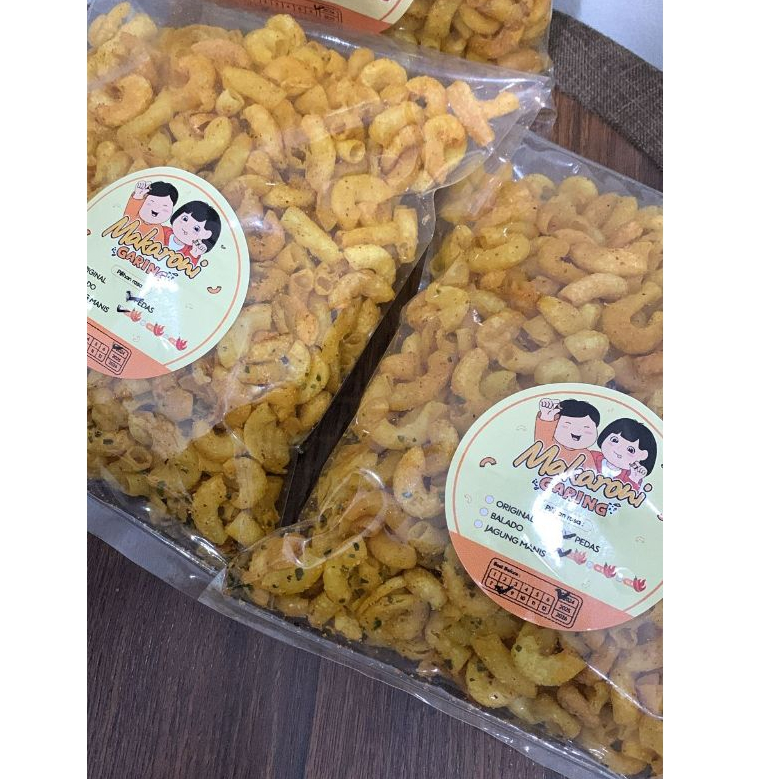 

[Bundling 2pcs] Makaroni Garing 250gr Cemilan Gurih Pedas