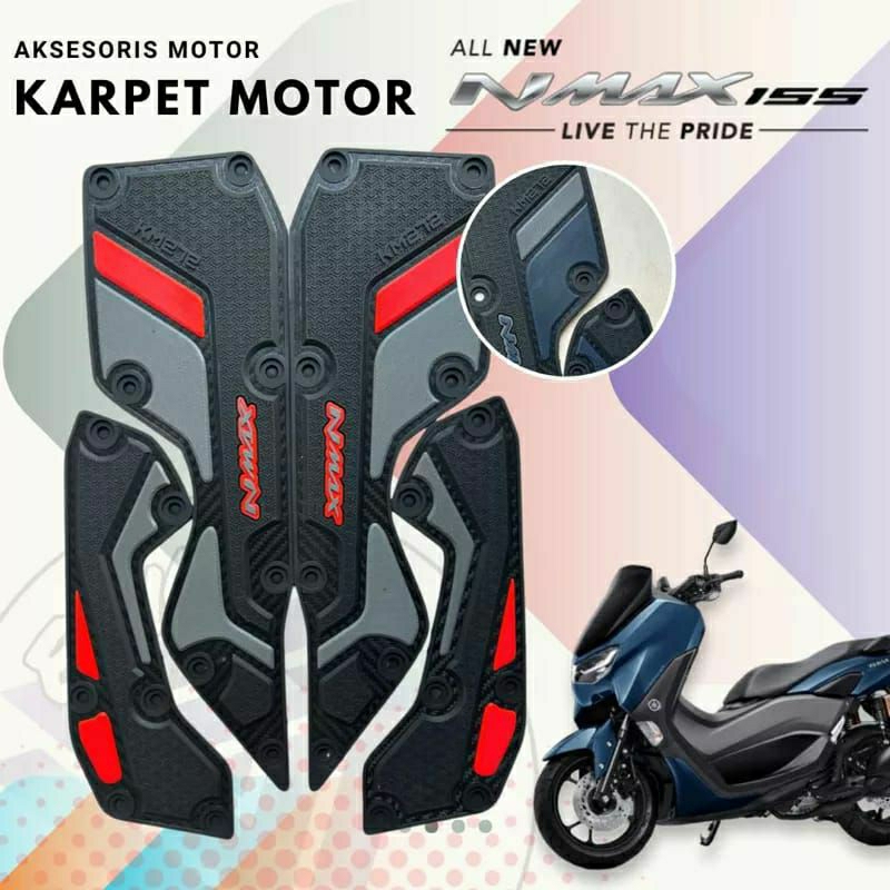 Karpet Motor Yamaha Nmax New / Aksesoris Yamaha Nmax New Tahun 2020 sd 2024