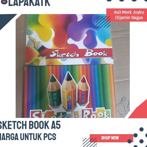 

Murah Populer Buku gambar sketsa Sketch Book Kiky A5 5 Sheets