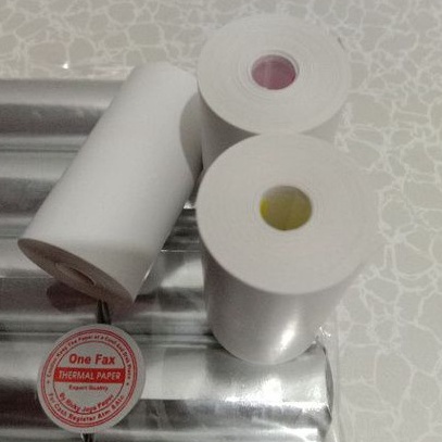 

Baru Viral thermal paper roll ukuran 58X3 1pak isi 1pcs cokok untuk semua mesin printer bluetooth 58mm