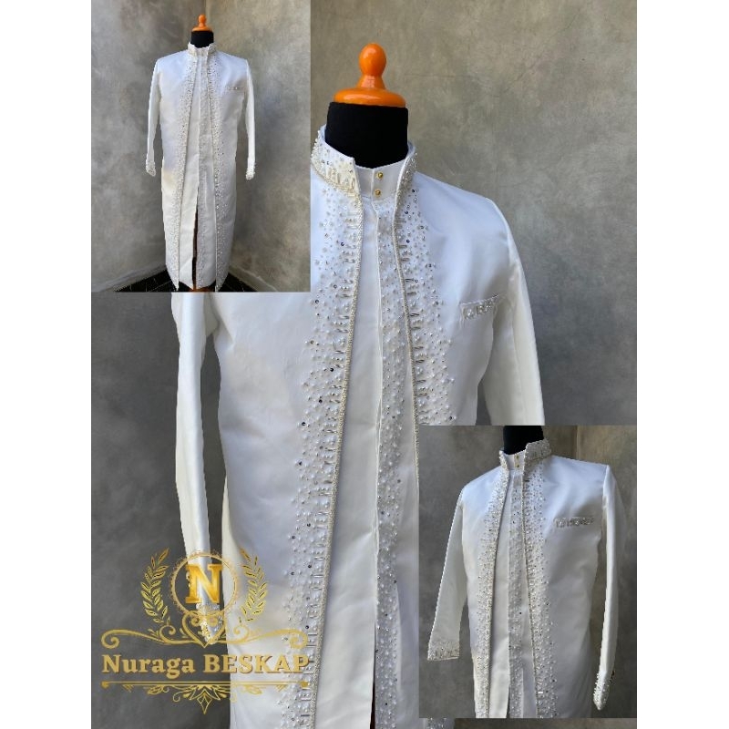 jubah model arab / gamis pengantin arab / baju pengantin